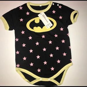 NWT - Elibella Girl’s Batgirl Onesie